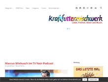 Tablet Screenshot of kraftfuttermischwerk.de